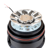 Obrázek k výrobku 59837 - LED zábleskový maják 12-24V, pevná montáž, serie ATENA