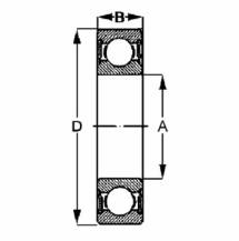 Obrázek k výrobku 124008 - Ložisko pro kolo FGP455202GP