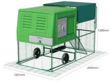 Obrázek k výrobku 133167 - Mobilní kurník pro slepice GAUN 10370 THE EGG CHALET