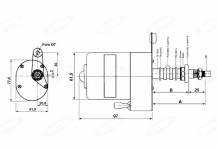 Obrázek k výrobku 1387 - Motorek stěrače 12V