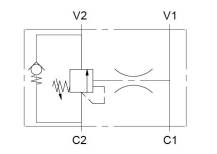 Obrázek k výrobku 29568 - Nadstředový ventil dvoučinný 3/8"