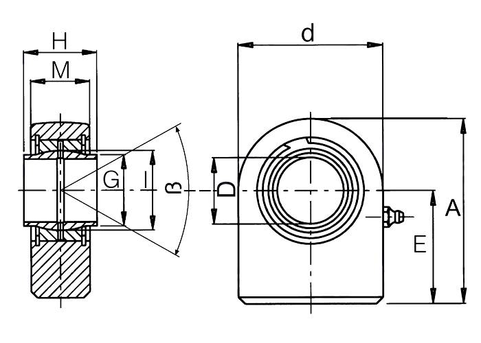 Obrázek k výrobku 22261 - Návarová hlava 80mm plochá s maznicí