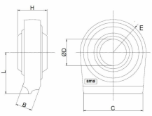 Obrázek k výrobku 62737 - Návarová hlava plochá Ø 37,1mm - navařovací konec