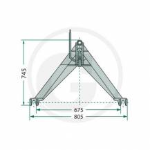 Obrázek k výrobku 29572 - Nosný trojúhelník