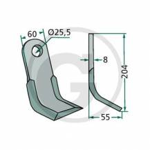Obrázek k výrobku 31681 - Nůž mulčovače