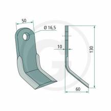 Obrázek k výrobku 31684 - Nůž mulčovače
