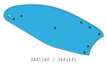 Obrázek k výrobku 62918 - Odhrnovačka - levá C40