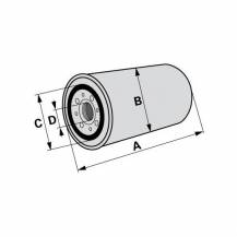 Olejový filtr nízký (B&S 492932)