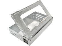 Obrázek k výrobku 125680 - Past na myši domečková AGF obdélníková, s průhledným krytem