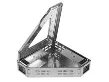 Obrázek k výrobku 125681 - Past na myši domečková AGF rohová 90°, s průhledným krytem