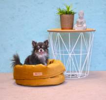 Obrázek k výrobku 72617 - Pelíšek "BASKET" ROYAL / ZLATÁ