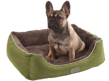 Obrázek k výrobku 126197 - Pelíšek pro psy a kočky KERBL 81318 SAMUEL , 60x50x17cm, zelená