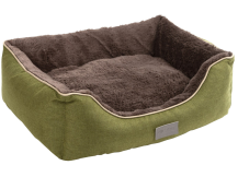 Obrázek k výrobku 126197 - Pelíšek pro psy a kočky KERBL 81318 SAMUEL , 60x50x17cm, zelená