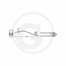 Obrázek k výrobku 31333 - Pero shrnovače Deutz Fahr