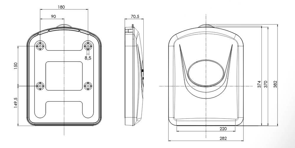 Obrázek k výrobku 0 - Plastový box na dokumenty MECCANOPLAST - velký