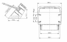 Obrázek k výrobku 62594 - plastový držák pro klín 92909-1
