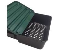 Obrázek k výrobku 125697 - Plastový košík do kukaně pro slepice GAUN 10137 s víkem