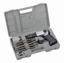 Obrázek k výrobku 36007 - POWAIR0019 - Pneumatické kladivo (sada se sekáči)