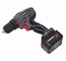 powe00042-aku-sroubovak-vrtacka-18v-li-ion-2bat