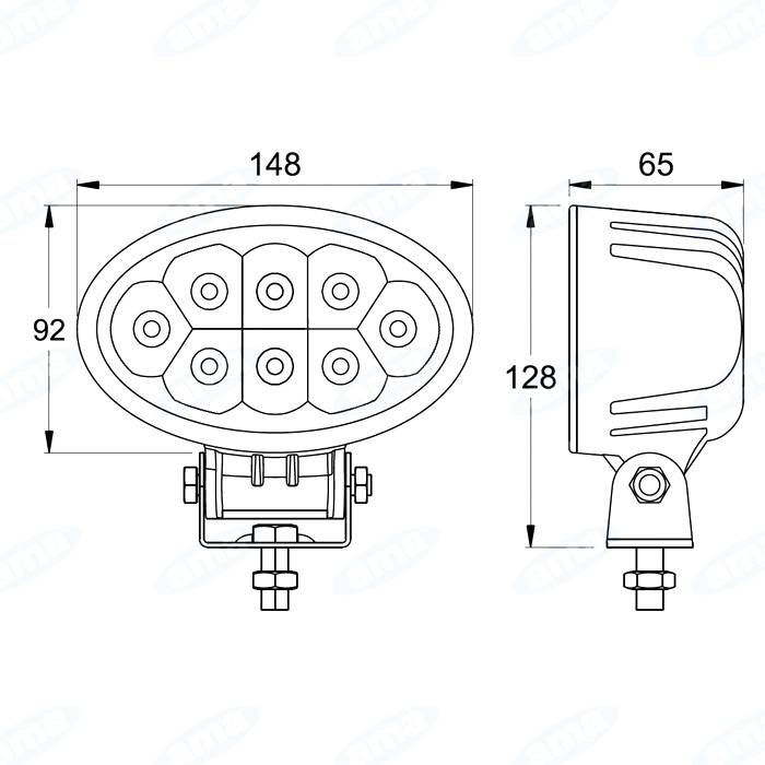Obrázek k výrobku 34523 - Pracovní světlo LED 1800 LM