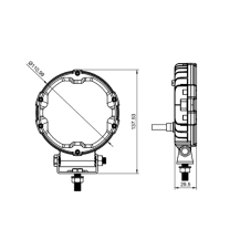 Obrázek k výrobku 127521 - Pracovní světlo X-SPIDER 2 1700lm
