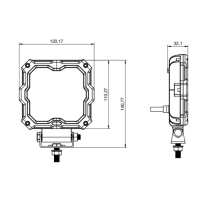 Obrázek k výrobku 127520 - Pracovní světlo X-SPIDER 2 1700lm