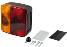 Obrázek k výrobku 59857 - Pravé/levé zadní halogenové světlo 104 x 98mm