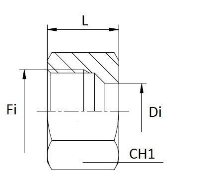 Specifikace - Převlečná matice 16X1,5, typ 10L