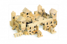 Obrázek k výrobku 20422 - Přírodní dřevěné kostky 100ks/bal. .