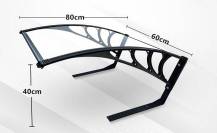 Obrázek k výrobku 91973 - Přístřešek pro robotickou sekačku čirý 80x60x40