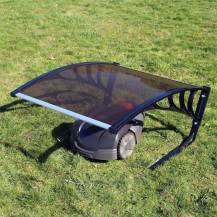 Obrázek k výrobku 91974 - Přístřešek pro robotickou sekačku hnědý 80x60x40