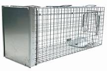 Obrázek k výrobku 125739 - Profesionální past na lišky, kuny a kočky TRAP ST105x34x42