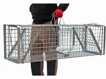 Obrázek k výrobku 120364 - Profesionální past na lišky, kuny, vydry a kočky TRAP H118x34x34V2