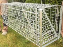 Obrázek k výrobku 125740 - Profesionální past na lišky, kuny, vydry a kočky TRAP H120x34x42