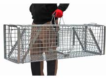 Obrázek k výrobku 125741 - Profesionální past na lišky, kuny, vydry a kočky TRAP H130x34x34V2