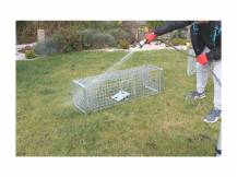 Obrázek k výrobku 120903 - Profesionální past na lišky, kuny, vydry a kočky TRAP H150x34x34V2