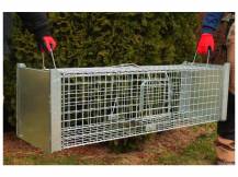 Obrázek k výrobku 120365 - Profesionální past na lišky, kuny, vydry a kočky TRAP ST118x34x34V2