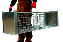 Obrázek k výrobku 125744 - Profesionální past na lišky, kuny, vydry a kočky TRAP ST130x34x34V2