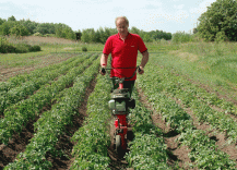 Proorávací kola PK při práci