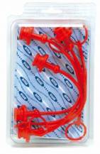 Obrázek k výrobku 59331 - Protiprachová ochrana pro rychlospojku - samice 1/2" červená - sada 5ks