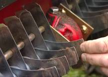 Ocelové vertikutační nože PP-60