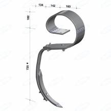 Obrázek k výrobku 61463 - Pružina GT-N0-N1-N4 FC, se zubem CP7483