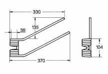 Obrázek k výrobku 57493 - Pružina obraceče 38x104x330x370 levá