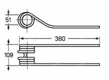 Obrázek k výrobku 57494 - Pružina obraceče 51x109x380