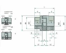 Obrázek k výrobku 35991 - Pružná spojka s hvězdicí