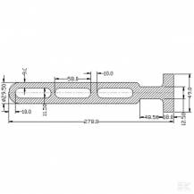Obrázek k výrobku 102008 - Pryžový držák
