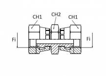 Obrázek k výrobku 58969 - Redukce BSP Přímá samice/samice 1"