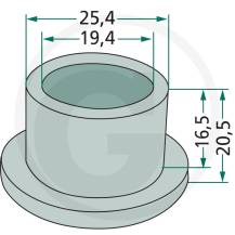 Obrázek k výrobku 126939 - Redukce pro horní závěs 1/2