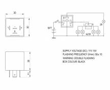 Obrázek k výrobku 51328 - RELAY (FLASHER MODULAR)