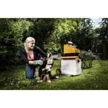 Obrázek k výrobku 34937 - Riwall PRO RES 3044 B elektrický válcový drtič 3000 W s transparentním boxem